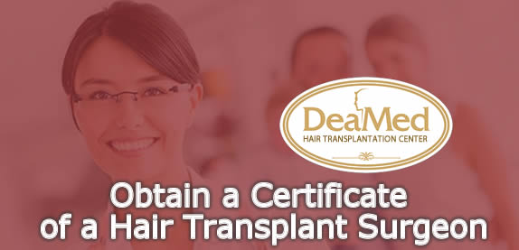 Diploma for Hair Autotransplantation Training Program